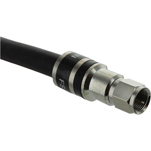 Wilson 2 ft. RG11 Cable with F Connectors (F-Male - F-Male) - 2 ft (0.61 m) Coaxial Antenna Cable for TV, Amplifier, Anten