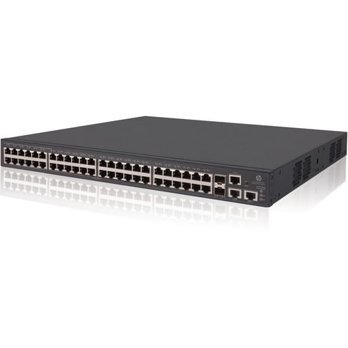 HPE 1950-48G-2SFP+-2XGT Switch - 50 Ports - Manageable - Gigabit Ethernet, 10 Gigabit Ethernet - 10/100Base-TX, 10/100/100