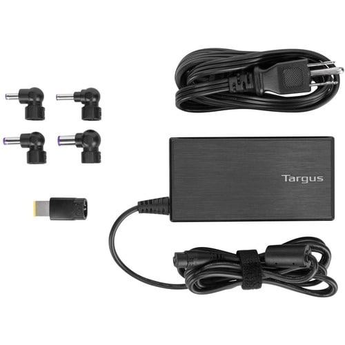Targus 90W AC Semi-Slim Universal Laptop Charger - 90 W - Black