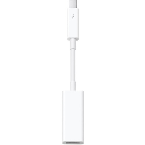Apple Thunderbolt to Gigabit Ethernet Adapter - RJ-45/Thunderbolt Network/Data Transfer Cable for Network Device - First E