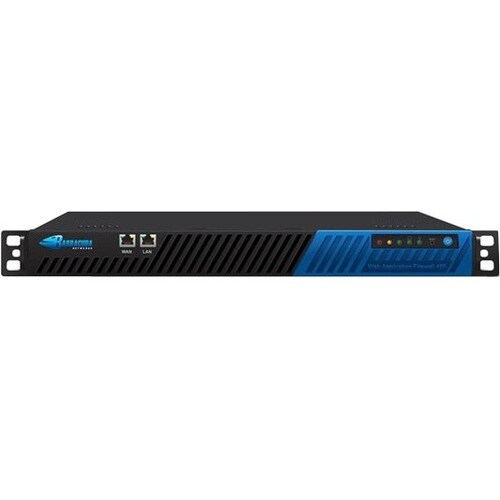 Barracuda 460 Network Security/Firewall Appliance - 2 Port - 10/100/1000Base-T - Gigabit Ethernet - 2 x RJ-45 - 1U - Rack-