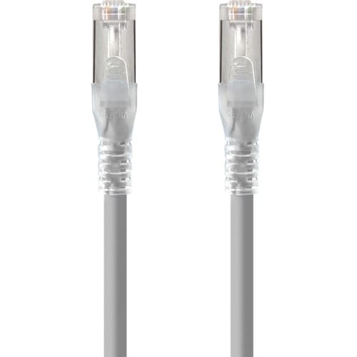 ALOGIC 10m Grey 10G Shielded CAT6A Network Cable