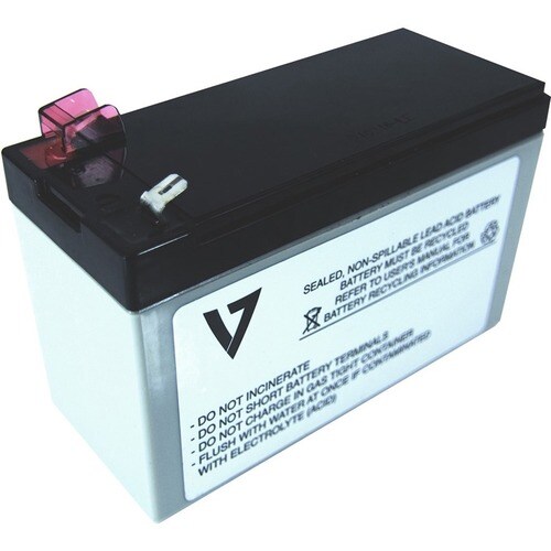 V7 RBC17 UPS Replacement Battery for APC - 12 V DC - Lead Acid - Maintenance-free/Sealed/Spill Proof - 3 Year Minimum Batt