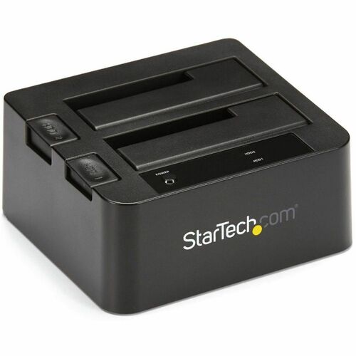 StarTech.com Box externo USB 3.1 Gen 2 (10Gbps) a doppio alloggiamento da 2,5"/3,5" SATA SSD/HDD - 2 x Disco rigido suppor