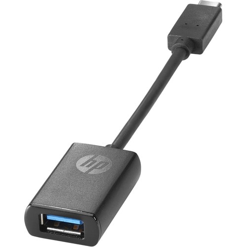 HP USB-C to USB 3.0 Adapter - 5.50" USB Data Transfer Cable for Notebook, Tablet - First End: 1 x USB 3.0 Type A - Female 