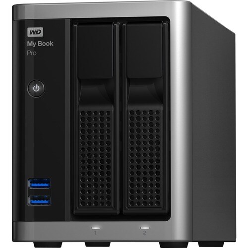 My Book® Pro 6TB dual-drive, high-speed Tbolt2, Mac OS X RAID storage - Intel Xeon Dual-core (2 Core) - 6 TB Installed HDD