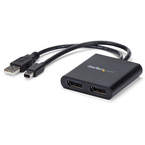 StarTech.com Mini DisplayPort MST Hub - Mini DisplayPort to DisplayPort Multi Monitor Splitter - MST Hub mDP 1.2 to 2x DP 