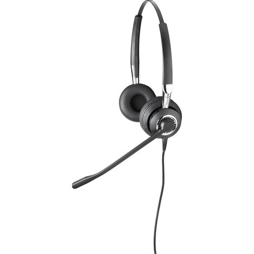 Jabra BIZ 2400 II QD Wired Over-the-head Stereo Headset - Binaural - Supra-aural - 150 Hz to 6.80 kHz - Noise Canceling - 
