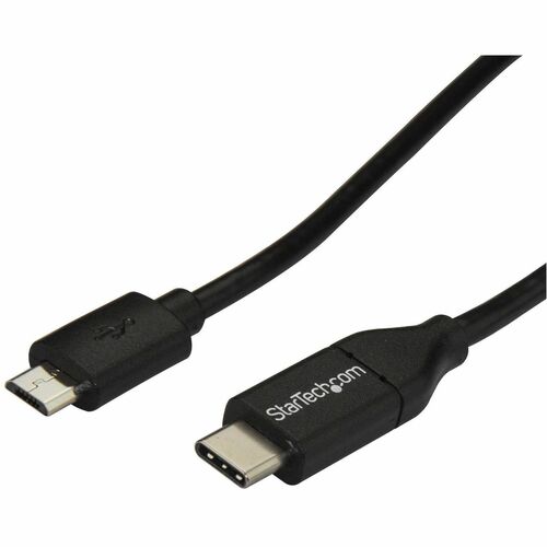 StarTech.com USB 2.0 USB-C auf Micro-B Kabel - 1m - USB C zu Micro B Anschlusskabel - Cable for Externe Festplatte, Smartp