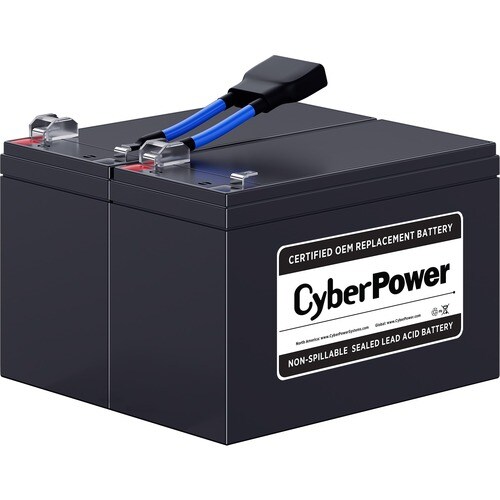 CyberPower RB1290X2A Replacement Battery Cartridge - 2 X 12 V / 9 Ah Sealed Lead-Acid Battery, 18MO Warranty
