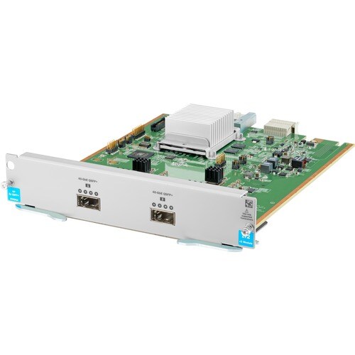 HPE Expansion Module - 1 - For Data Networking, Optical Network - Optical Fiber40 Gigabit Ethernet - 40GBase-X - 40 Gbit/s