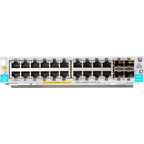 HPE Expansion Module - 20 x RJ-45 1000Base-T LAN - 1 - For Data Networking, Optical Network - Twisted PairGigabit Ethernet