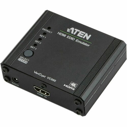 ATEN Audio/Video Switchbox - Cable - 4096 x 2160 - 4K - 1080p - 1 Input Device - 1 Display - Display - 1 x HDMI In - 1 x H