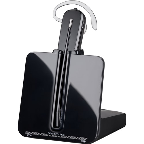 Plantronics CS540/HL10 Wireless Over-the-ear, Over-the-head Mono Earset - Black - Monaural - Outer-ear - 12000 cm - DECT -