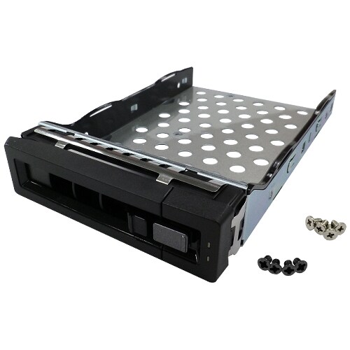 Kit montaggio unità QNAP per Disque Dur, NAS Server - Nero, Argento - Nero, Argento