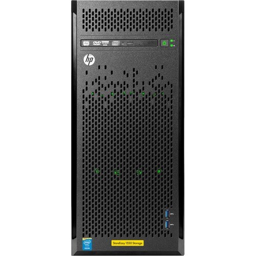 HPE StoreEasy 1550 16TB SATA Storage - 1 x Intel Xeon E5-2603 v3 Hexa-core (6 Core) 1.60 GHz - 4 x HDD Installed - 16 TB I