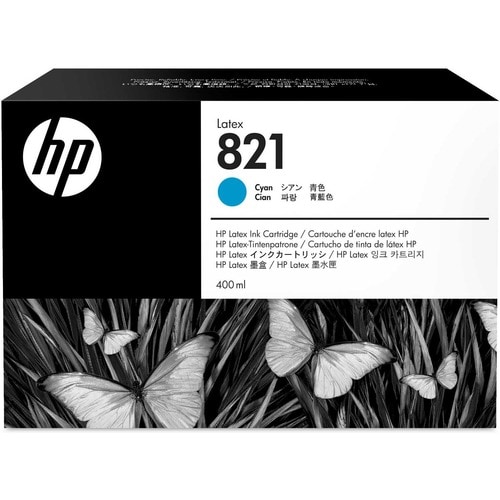 HP 821 Original Inkjet Ink Cartridge - Cyan Pack - Inkjet