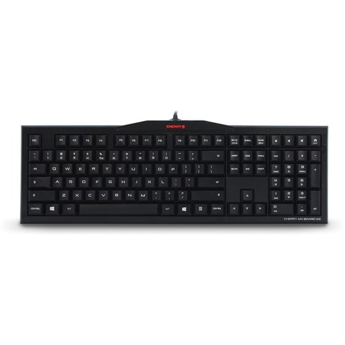 Clavier CHERRY G84-5200 - Câble Connectivité - USB Interface - Anglais (US) - Noir - Ordinateur - PC, Mac, Unix