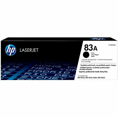 HP 83A Original Laser Cartucho de toner - Preto - 1 Cartão