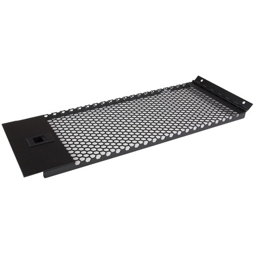 StarTech.com Blanking Panel - 4U - Vented - Hinged Rack Panel - 19in - TAA Compliant - Hassle-free Installation - Filler P