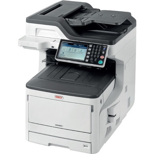 Oki MC853DN LED Multifunction Printer - Colour - Copier/Fax/Printer/Scanner - 23 ppm Mono/23 ppm Color Print - 1200 x 600 