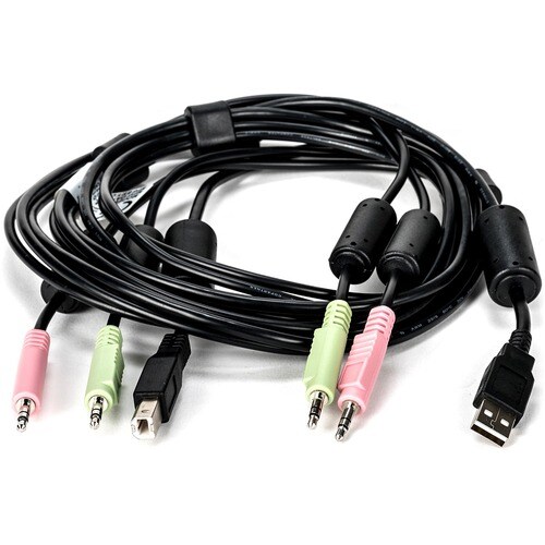 Vertiv Avocent USB Keyboard and Mouse, and Audio Cable, 6 ft. for Vertiv Avocent SV and SC Series Switches - 6 ft, 1 x USB