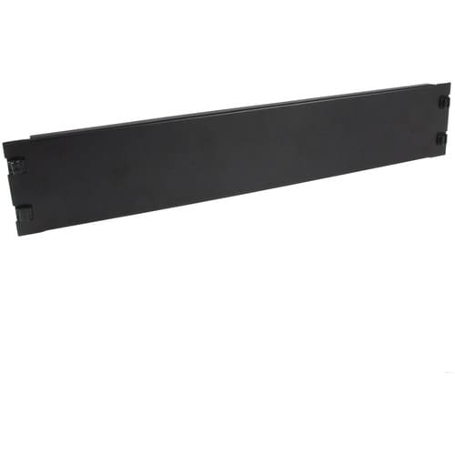 StarTech.com Blanking Panel - 2U - 19in - Tool-less - Steel - Black - TAA Compliant - Blank Rack Panel - Filler Panel - Al