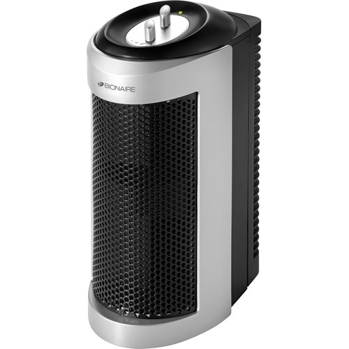 Bionaire 99.99% True HEPA Mini Tower Air Purifier with Allergy Plus Filter - True HEPA - 80 Sq. ft. - White