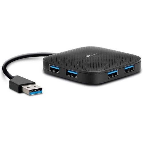 TP-Link USB 3.0 4-Port Portable Hub - USB 3.0 Type A - External - 4 USB Port(s) - 4 USB 3.0 Port(s) - Mac, Linux, PC
