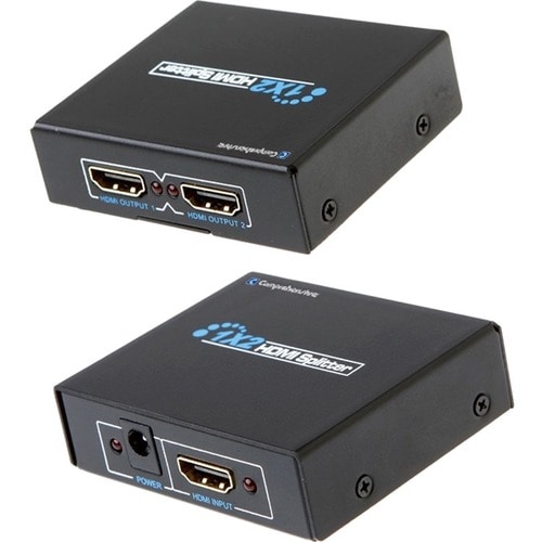 Comprehensive HDMI 1 x 2 Splitter UHD 4K CDA - HD200EC - Projector, DVD Player, DVR Compatible - 1HDMI Input, 2HDMI Output