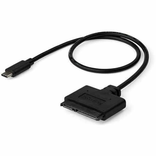 StarTech.com Adaptateur USB 3.1 (10 Gb/s) pour disque dur SATA III de 2,5" avec USB-C et UASP - Noir