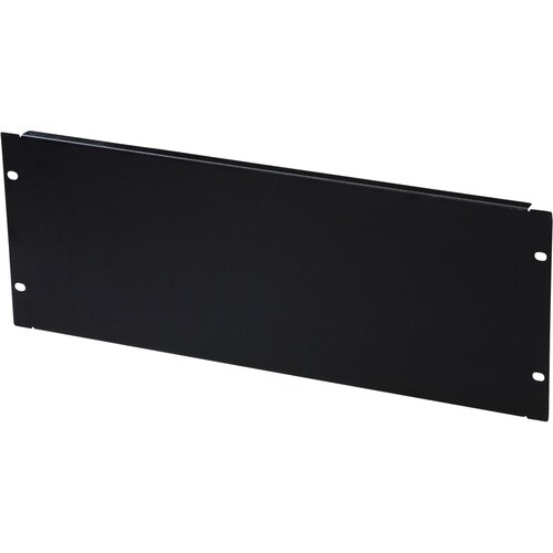 Digitus Blanking Panel - Steel - Black - 4U Rack Height - 177 mm Height x 483 mm Width x 12 mm Depth