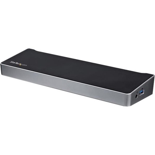 StarTech.com Triple Monitor USB 3.0 Docking Station for Laptops - Mac & Windows - USB Fast Charge Port - Up to 4K - USB3DO