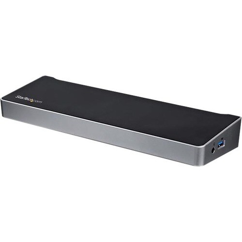 StarTech.com Docking Station USB 3.0 2x DisplayPort y HDMI 4K para 3 Monitores - Hub 5x USB-A (1x Fast Charge) - Audio - G
