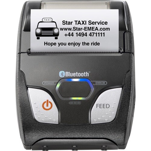 Star Micronics SM-S230i Desktop Direct Thermal Printer - Monochrome - Portable - Receipt Print - USB - Bluetooth - 58 mm (