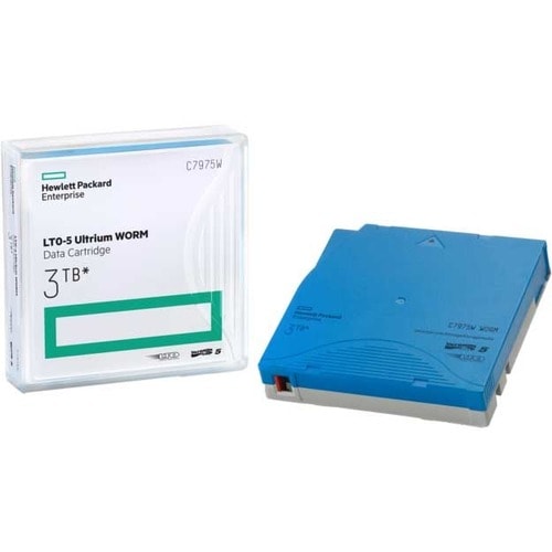 HPE Data Cartridge LTO-5 - Labeled - 20 Pack - 1.50 TB (Native) / 3 TB (Compressed) - 846 m Tape Length