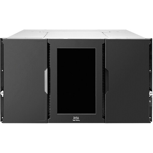 HPE StoreEver MSL6480 Tape Library - 0 x Drive/80 x Cartridge Slot - 6U - Rack-mountable - 6 Drives Supported