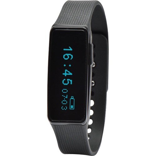 AdventureLabs Smart Band - Pedometer - Bluetooth - Black - Sports, Tracking BLACK BLUETOOTH