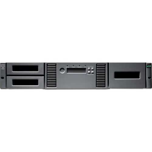 HPE StoreEver MSL2024 0-drive Tape Library