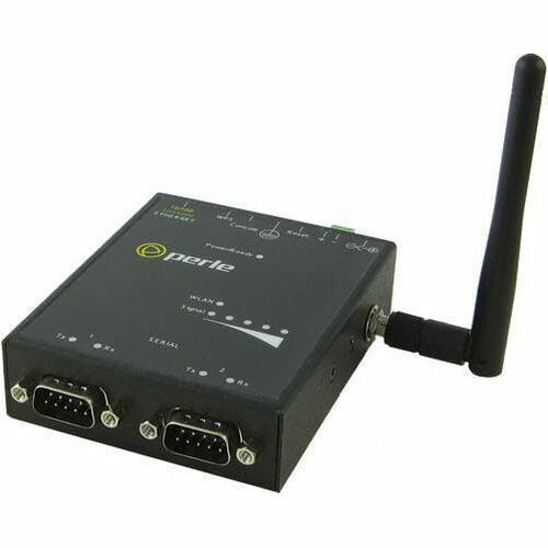 Perle IOLAN SDG2 W Secure Wireless Device Server - 512 MB - Twisted Pair x Network (RJ-45) - 2 x Serial Port - 10/100/1000