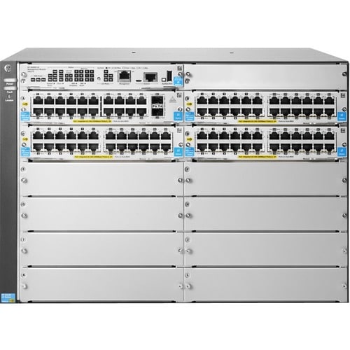 HPE 5406R zl2 Manageable Switch Chassis - 3 Layer Supported - Modular - 4U - Rack-mountable