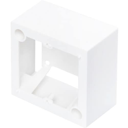 Digitus Aufputzrahmen für Keystone Leerdosen 80x80 mm, Französischer Typ. Breite: 80 mm, Höhe: 80 mm. Ursprungsland: China