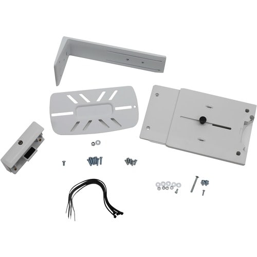 Ergotron Mounting Shelf for Scanner, Flat Panel Display - White - 17" to 24" Screen Support - 1.54 lb Load Capacity - 75 x