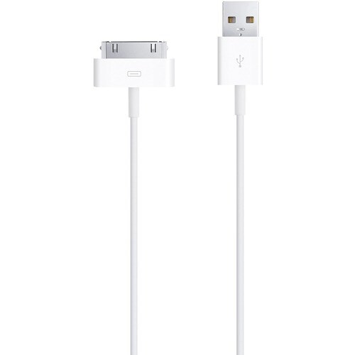 Apple 1 m Proprietary/USB Data Transfer Cable for iPod, iPhone, iPad - 1 - First End: 1 x USB 2.0 Type A - Male - Second E