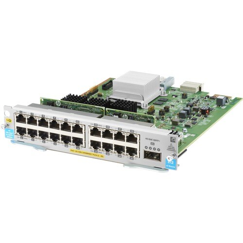 HPE Erweiterungsmodul - 1 - für Datenvernetzung, Optisches Netzwerk - Verdrilltes DoppelkabelGigabit-Ethernet - 1000Base-T