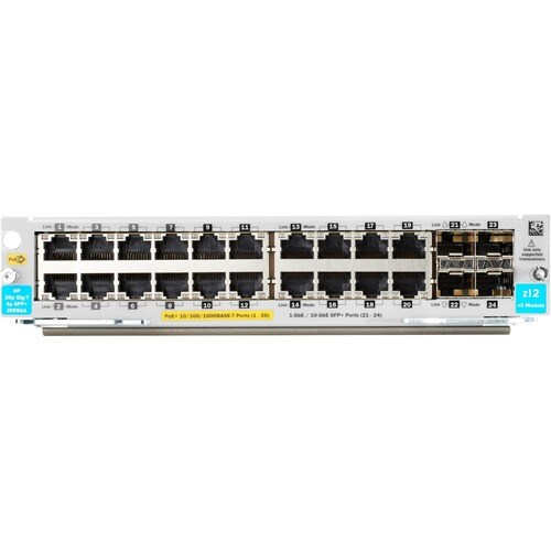 HPE Erweiterungsmodul - 1 - für Datenvernetzung, Optisches Netzwerk - Verdrilltes DoppelkabelGigabit-Ethernet - 1000Base-T