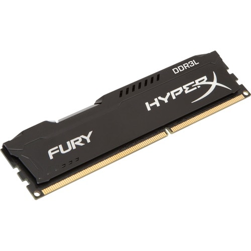 Kingston HyperX Fury 4GB DDR3L SDRAM Memory Module - 4 GB (1 x 4GB) DDR3L SDRAM - 1866 MHz - CL11 - 1.35 V - Non-ECC - Unb