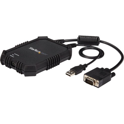 StarTech.com Robustes USB Crash Cart Adapter, Portables KVM Adapter, Laptop KVM Konsole für Headless Geräte/Server/ATM/POS