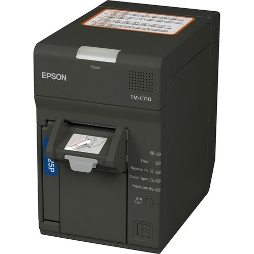 Stampante a getto di inchiostro Epson TM-C710 - Colore - Coupon Print - 130 mm/s Colore - 57,50 mm Label Width