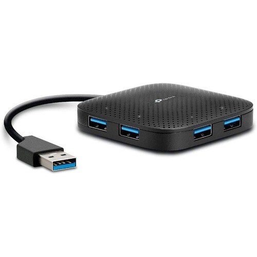 TP-Link UH400 USB Hub - USB 3.0 Type A - External - 4 Total USB Port(s) - 4 USB 3.0 Port(s) - Mac, Linux, PC